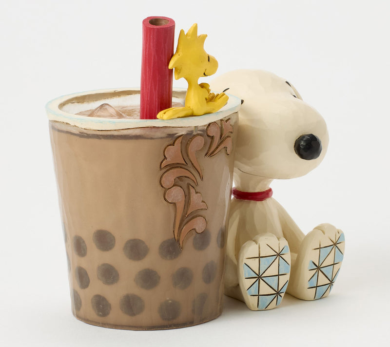 Peanuts by Jim Shore Snoopy and Woodstock Boba Figurine 4.3"H — View 2