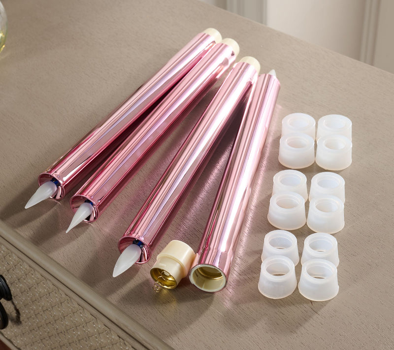 Set of 4_10" Candle Light High Shine Tapers by Valerie — View 2