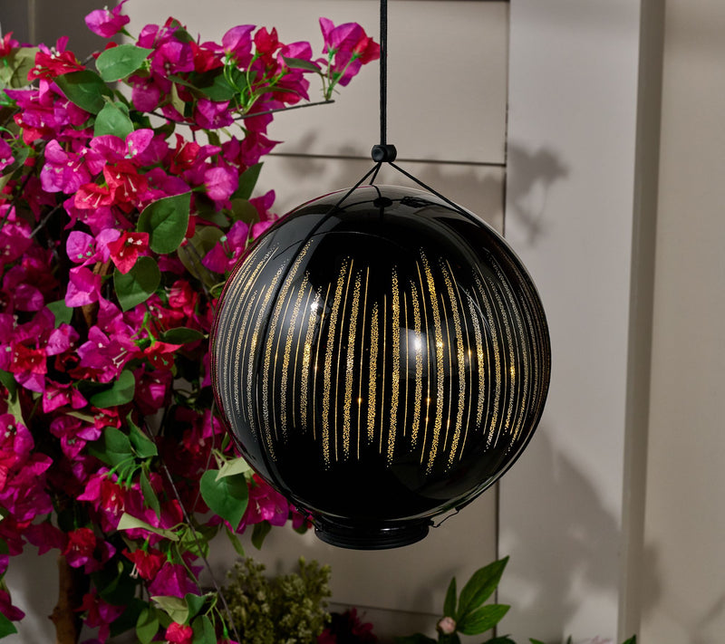 10" Starry Night Indoor/Outdoor Sphere by Valerie — View 9