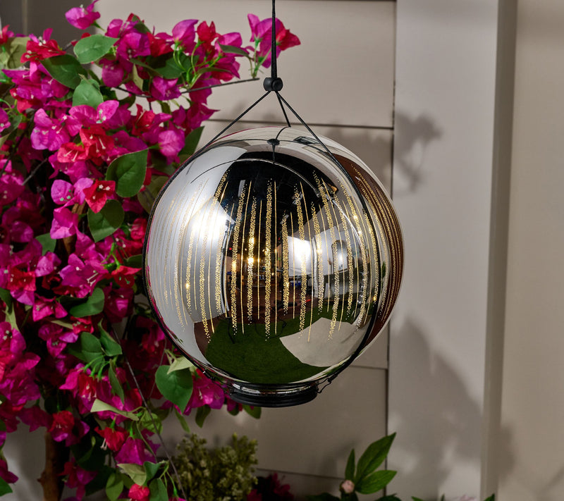 10" Starry Night Indoor/Outdoor Sphere by Valerie — View 12