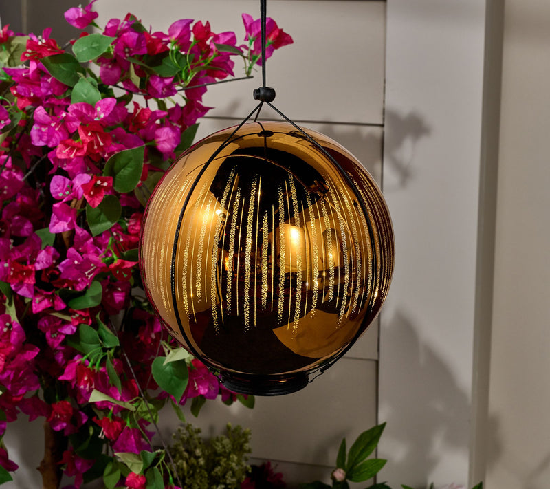 10" Starry Night Indoor/Outdoor Sphere by Valerie — View 13