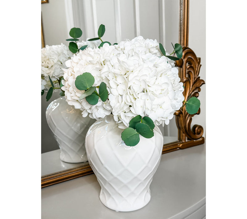 Simply Stunning S/3 Real Touch 24" Hydrangea Stems by Janine Graff — View 11