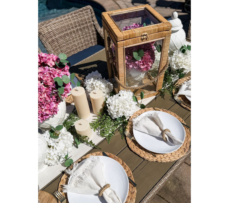 Simply Stunning S/3 Real Touch 24" Hydrangea Stems by Janine Graff — View 5