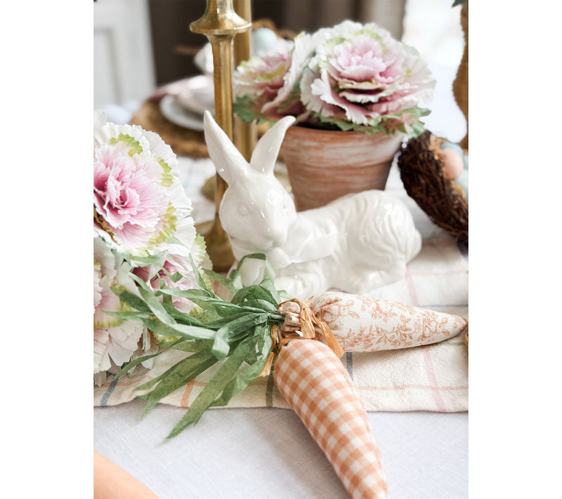 Simply Stunning Set of 2 Stone Cottage Bunnies by Janine Graff — View 3