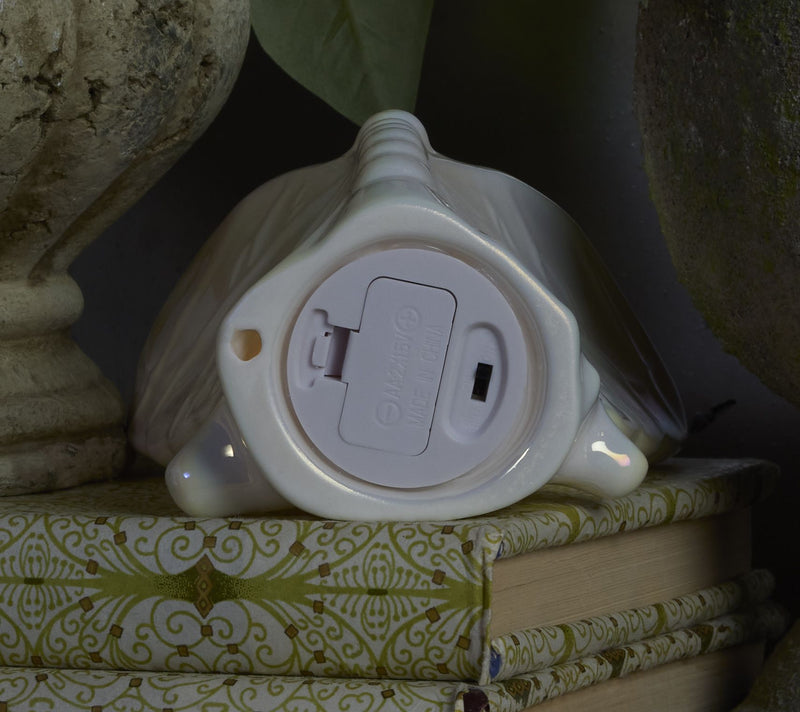 3-Piece Lit Porcelain Turtle, Frog and Butterfly by Valerie — View 2