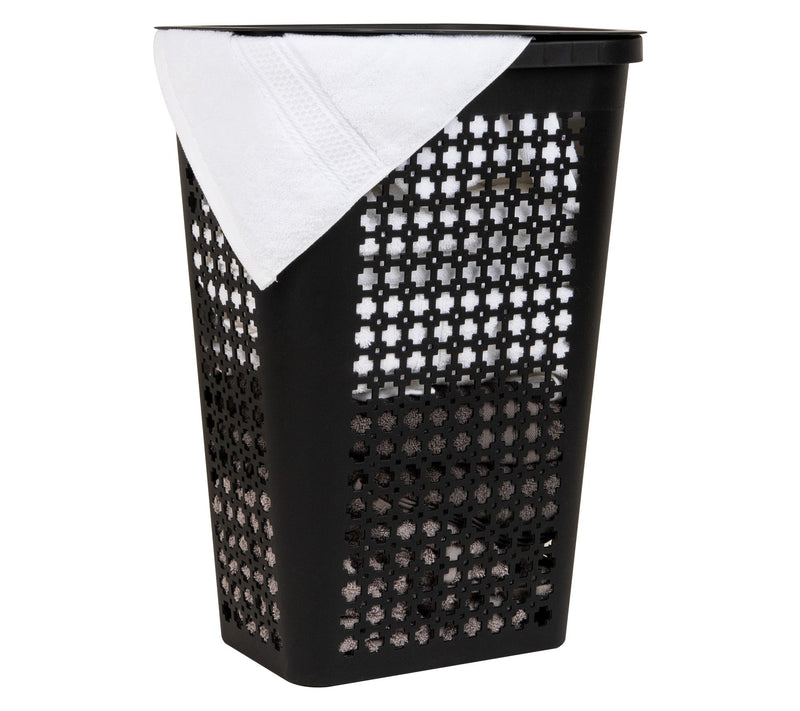 Mind Reader Slim Tapered Laundry Hamper with Lid — View 17