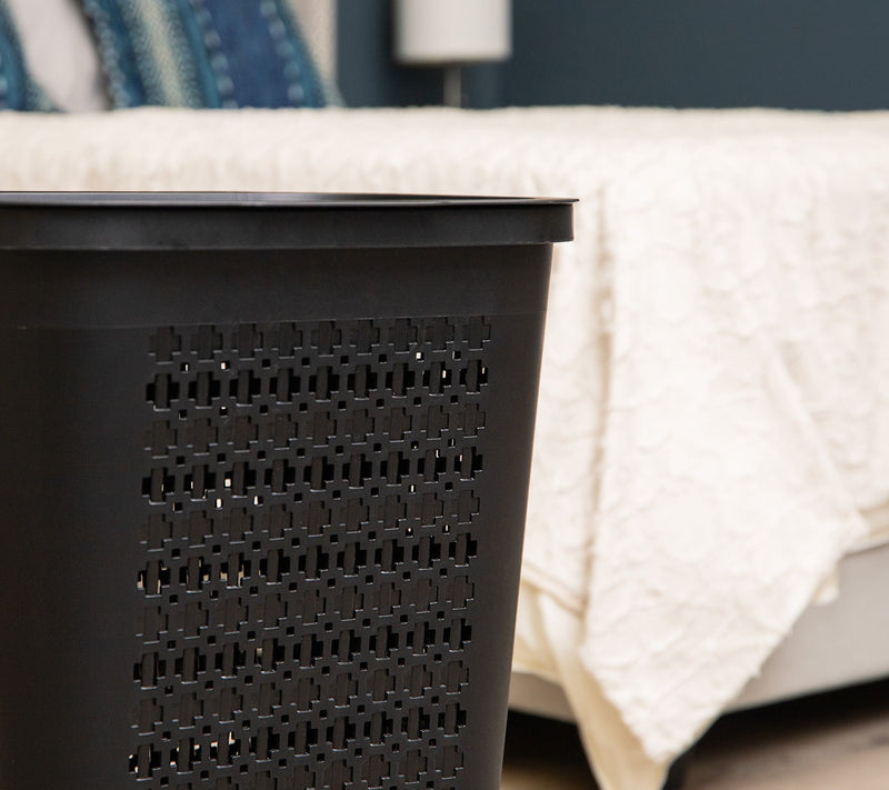 Mind Reader Slim Tapered Laundry Hamper with Lid — View 13