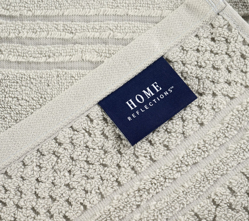 Home Reflections 100% Cotton Solid & Texture 12-pc Towel Set — View 26