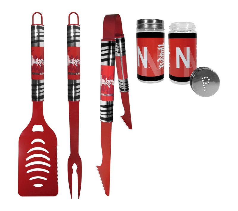 Siskiyou Sports College NCAA Color BBQ Tools with S&P Shakers — View 9
