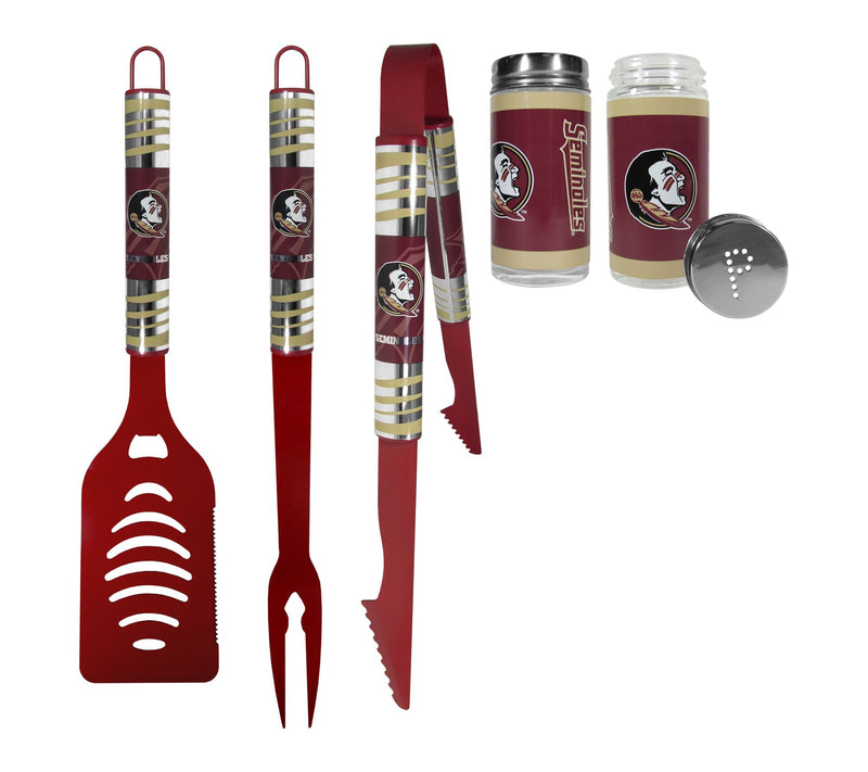 Siskiyou Sports College NCAA Color BBQ Tools with S&P Shakers — View 10