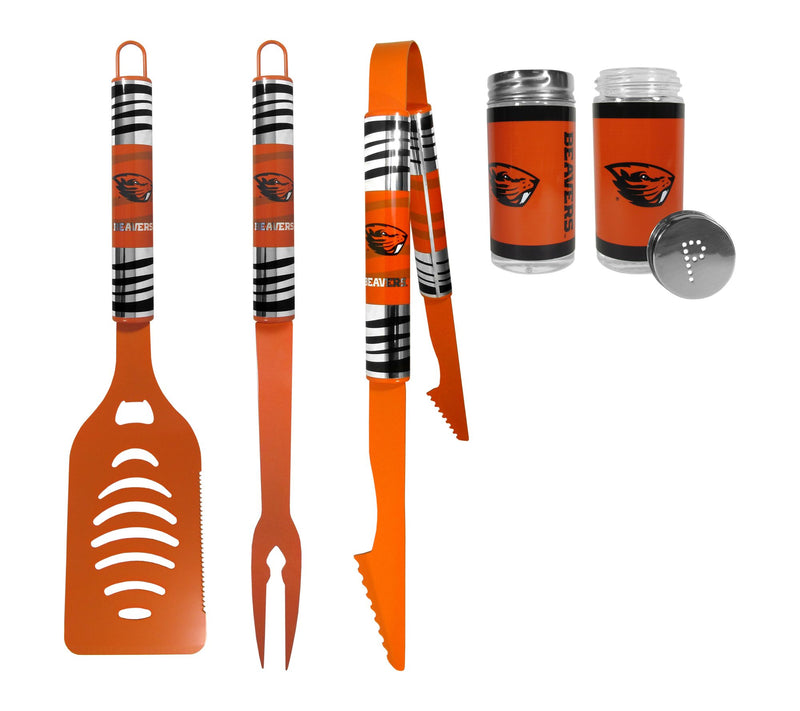 Siskiyou Sports College NCAA Color BBQ Tools with S&P Shakers — View 17