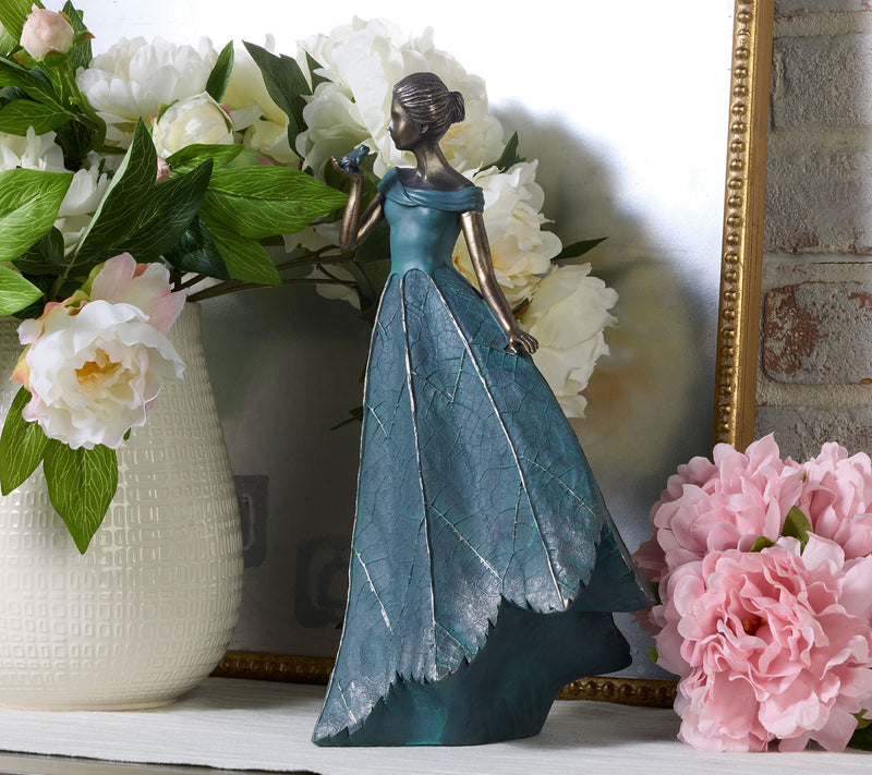14" Indoor/Outdoor Garden Maiden with Frog by Valerie — View 6