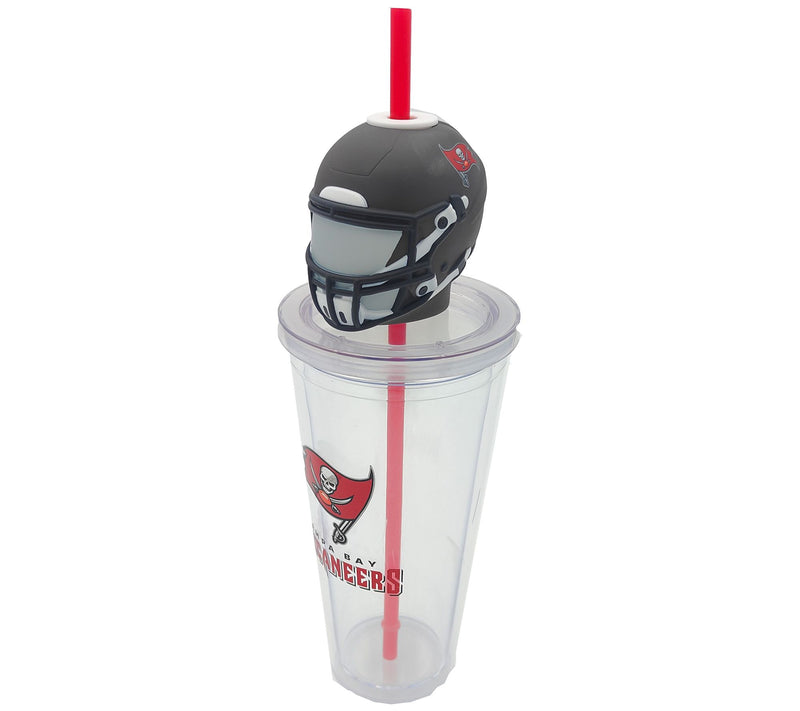 Pegasus Sports NFL 24oz Tumbler w/ Mascot Head Top — View 2