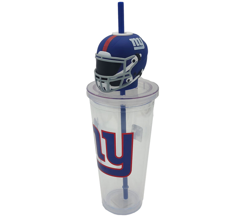 Pegasus Sports NFL 24oz Tumbler w/ Mascot Head Top — View 3