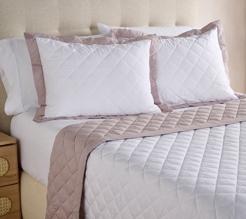 W by Wamsutta Reversible Down Alt Blanket & Sham Set- King — View 3