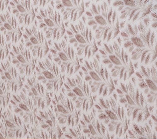 W by Wamsutta Fleur Damask Plush Printed Blanket- Twin — View 7