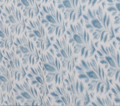W by Wamsutta Fleur Damask Plush Printed Blanket- Twin — View 8