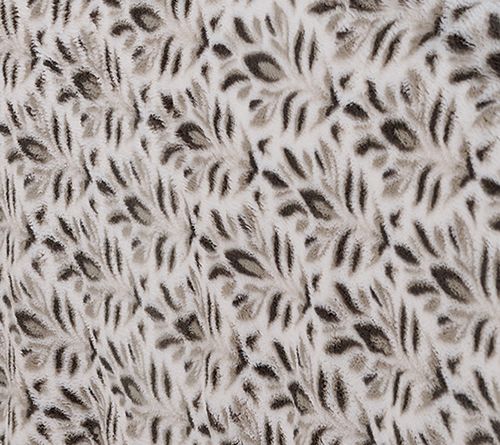 W by Wamsutta Fleur Damask Plush Printed Blanket- King — View 5