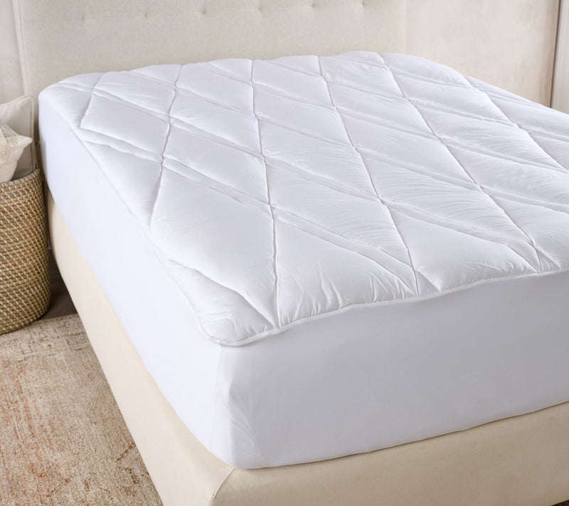 W by Wamsutta Sleep System Cooling Comfort Mattress Pad- Queen — Main view