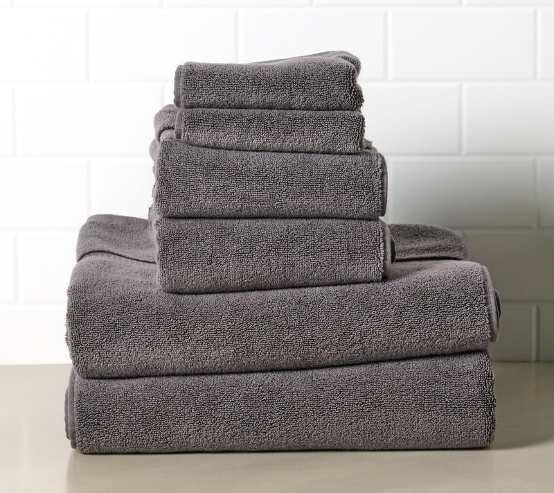 W by Wamsutta Ashford Dobby 6-Piece Towel Set — View 16