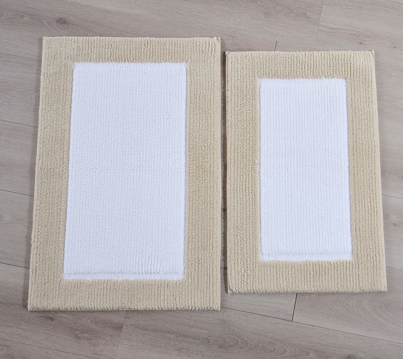 W by Wamsutta Ashford Dobby Set of 2 Bath Rugs — Main view