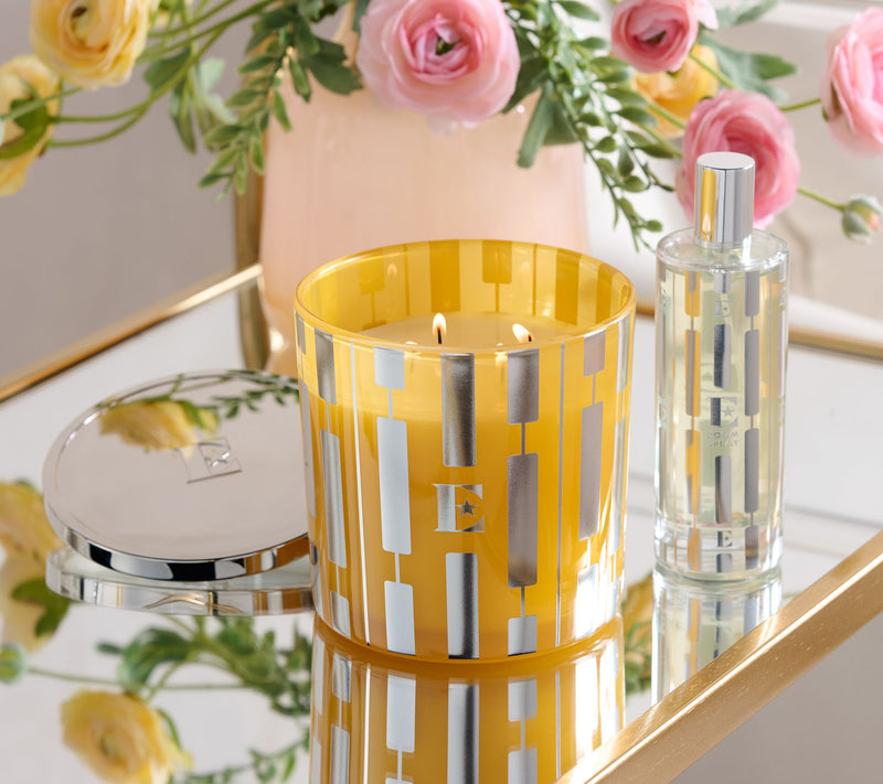 Elton John x Slatkin + Co. S/2 22oz Candle & 4oz Spray Pom/Limoncello — Main view