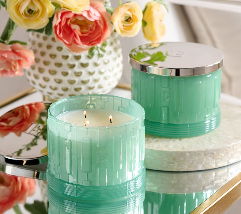 Elton John x Slatkin + Co. S/2 14oz Apple Mint Tea Candles — Main view