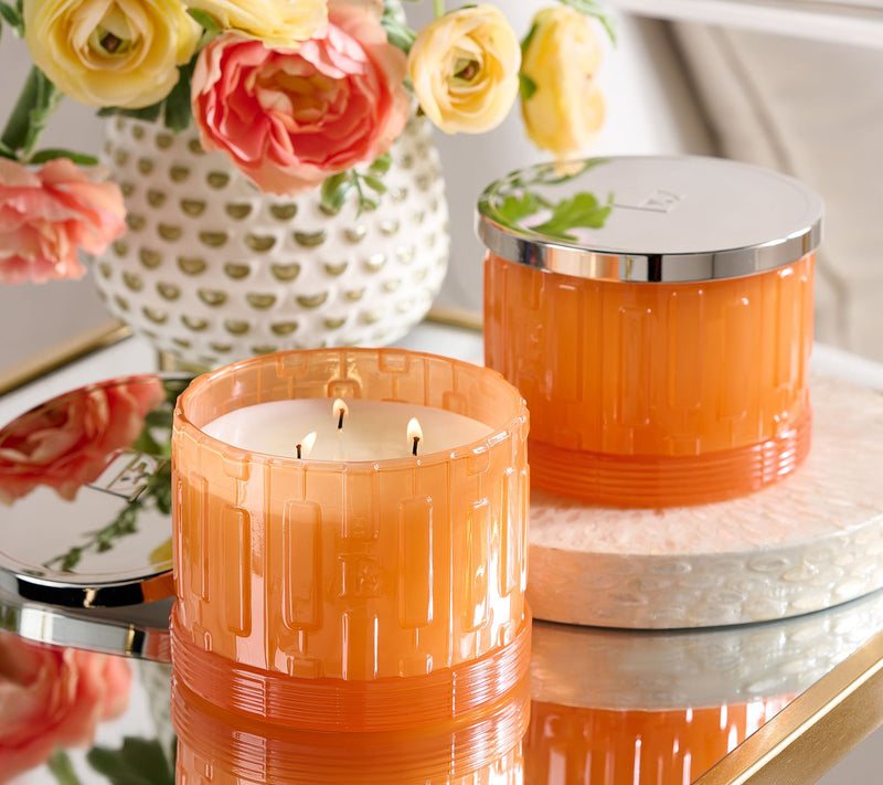 Elton John x Slatkin + Co. S/2 14oz Mandarin Cypress Candles — Main view
