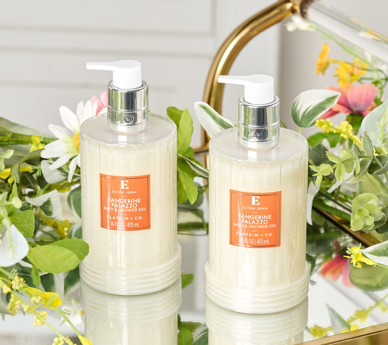 Elton John x Slatkin + Co. S/2 Tangerine Palazzo 16oz Body Wash — Main view