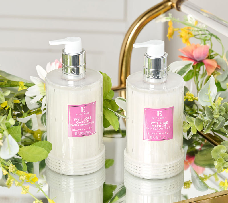 Elton John x Slatkin + Co. S/2 Ivy Rose Garden 16oz Body Wash — Main view