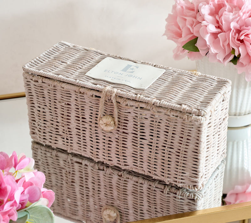 Elton John x Slatkin + Co. S/3 8oz Candles English Hamper — View 2