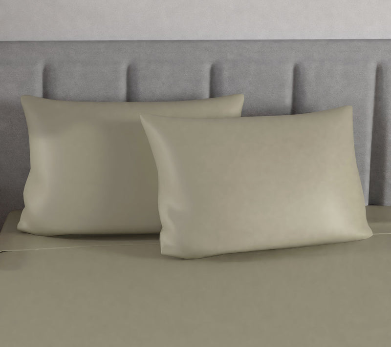 Martha Stewart Set of (2) 300TC 100T Cotton Sateen Pillowcases — View 10