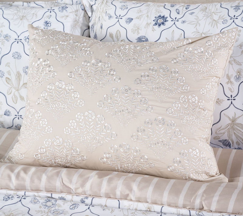 Martha Stewart 16x22 Embroidered Lumbar Dec Pillow — Main view