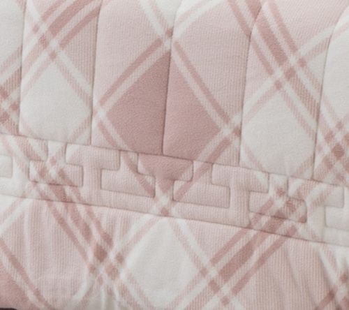 Berkshire Polarfleece Diamond Plaid Comforter & Sham Set- King — View 6
