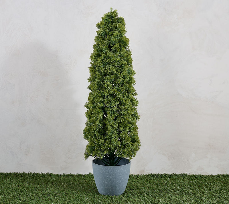 Wicker Park 3' Indoor/Outdoor Faux Cedar Tree with Pot — Main view