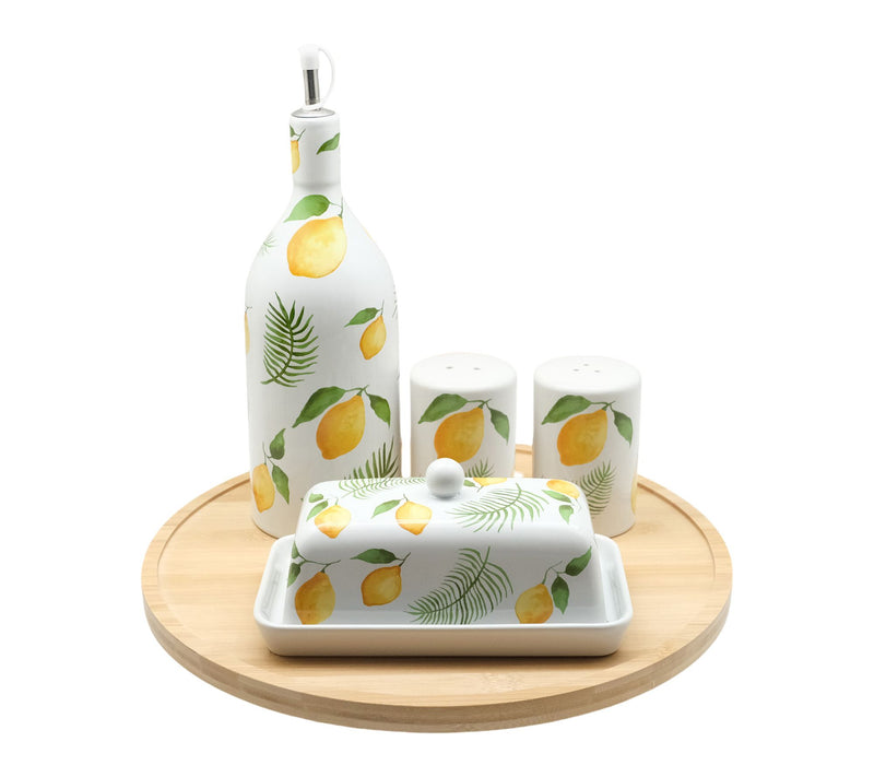 Temp-tations Seasonal 4-Piece Lazy Susan Completer Set — View 6