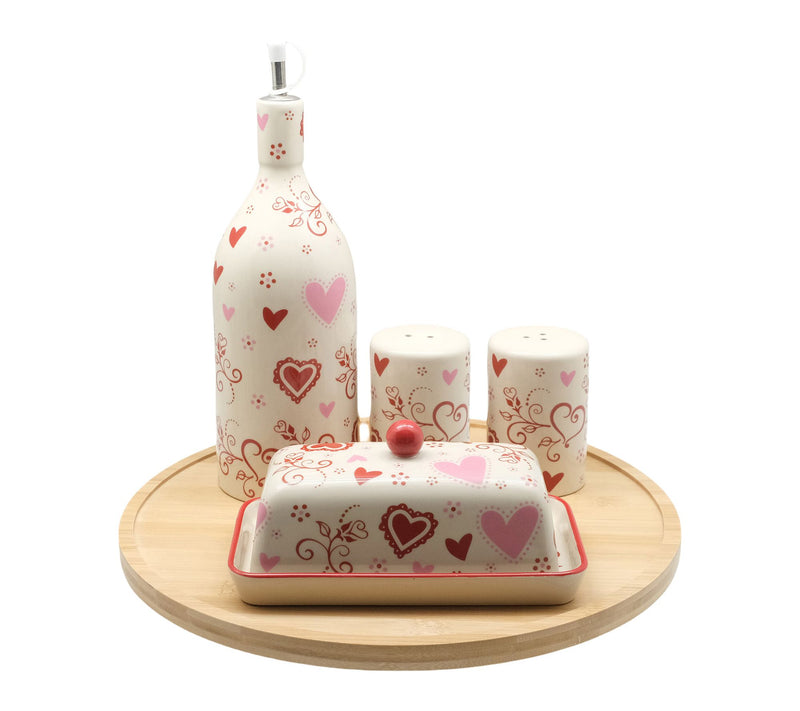 Temp-tations Seasonal 4-Piece Lazy Susan Completer Set — View 7