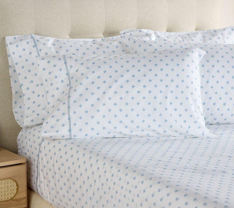 W by Wamsutta 400TC 100% Cotton Sheets & Extra Cases- Split KG — View 28