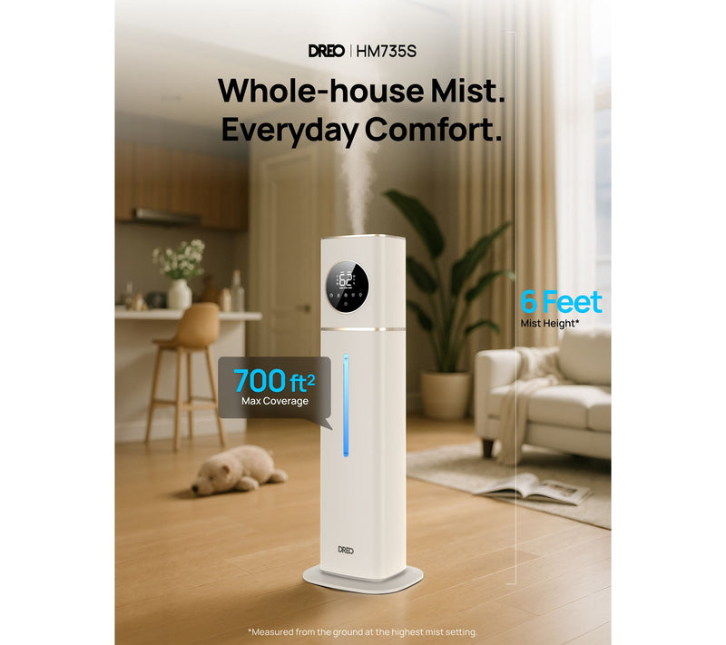 DREO 11 Liter Smart Humidifier with Cool Mist — View 2