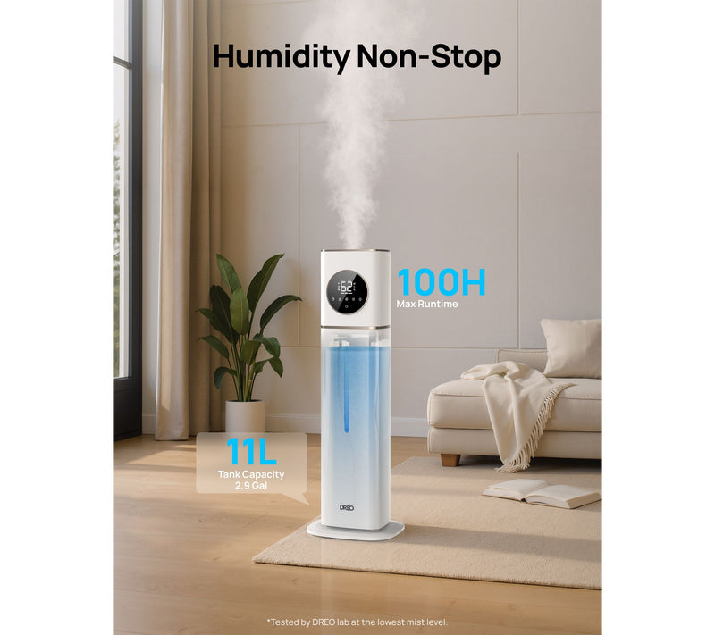 DREO 11 Liter Smart Humidifier with Cool Mist — View 3