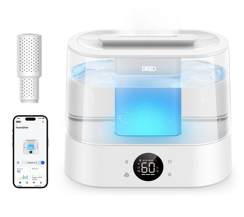 DREO 4 Liter Top Fill Smart Humidifier with Coo l Mist — Main view