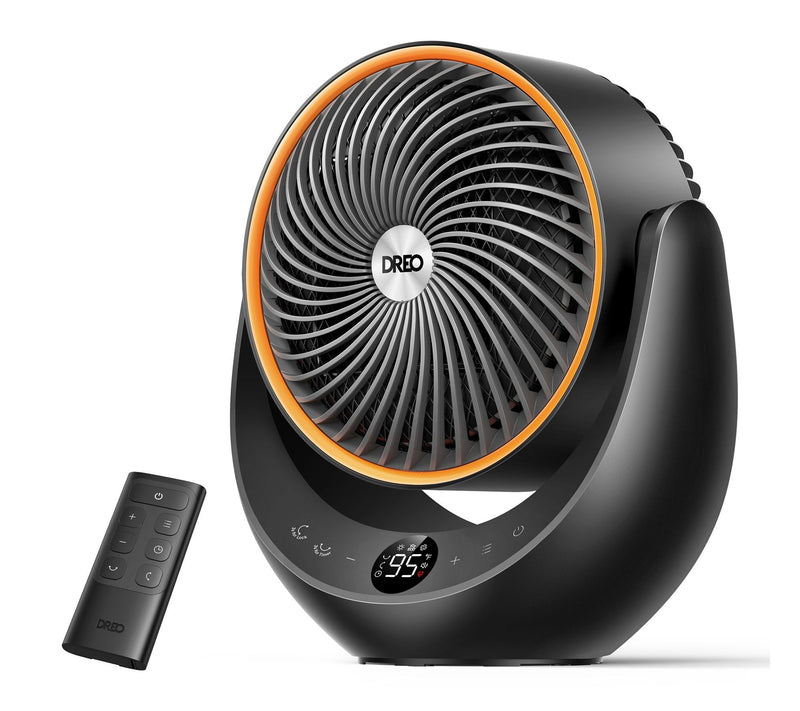 DREO Portable Oscillating Space Heater and Tabl e Fan — Main view