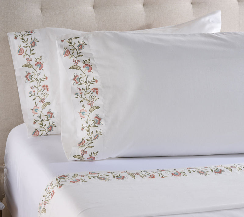 Waverly 4-Piece 300TC  Sateen Sheet SheetSet-CalKin — View 12