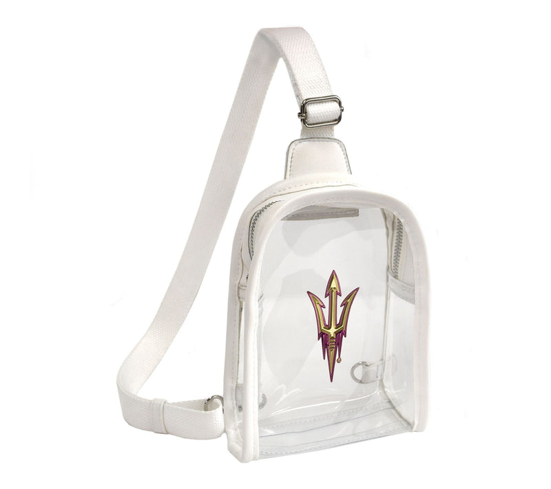 Littlearth NCAA 3D Logo Clear Mini Sling — Main view