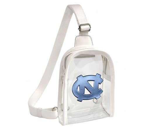 Littlearth NCAA 3D Logo Clear Mini Sling — View 10