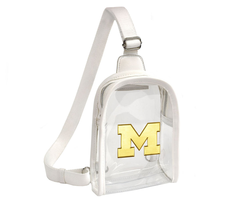 Littlearth NCAA 3D Logo Clear Mini Sling — View 64