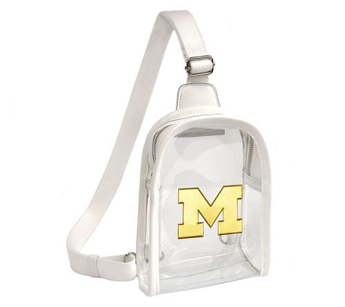 Littlearth NCAA 3D Logo Clear Mini Sling — View 13