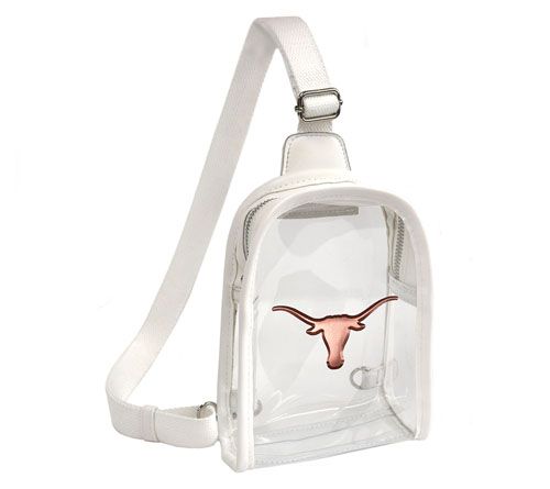 Littlearth NCAA 3D Logo Clear Mini Sling — View 14