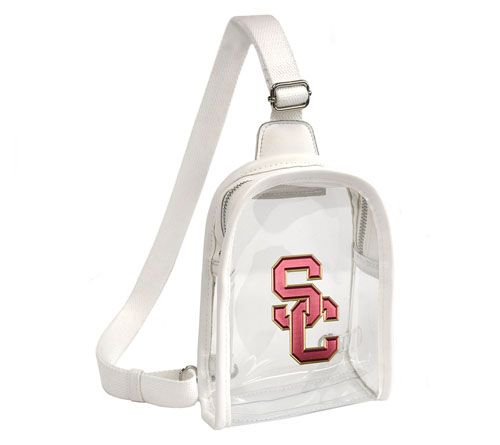 Littlearth NCAA 3D Logo Clear Mini Sling — View 15