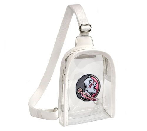 Littlearth NCAA 3D Logo Clear Mini Sling — View 22